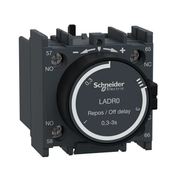 Schneider Electric Bloc de contacts auxiliaires Tesys 1 F Plus 1 O Bornes à Visétriers - Schneider Electric - LADR0