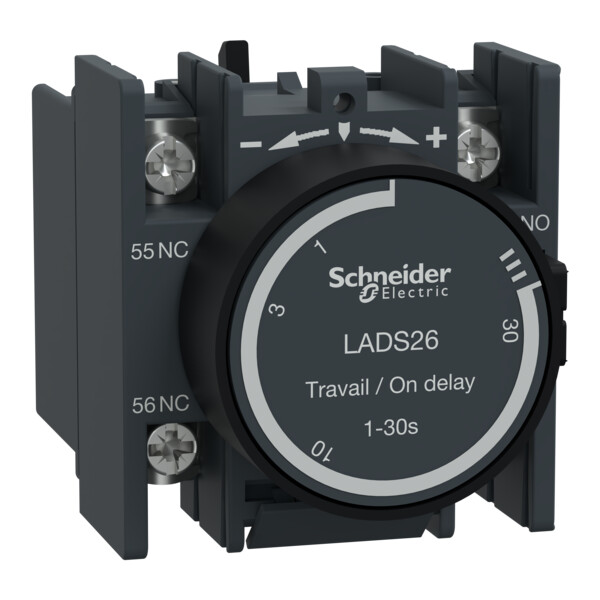 Schneider Electric Bloc de contacts auxiliaires Tesys 1 F Plus 1 O Cosses à Sertir - Schneider Electric - LADS26