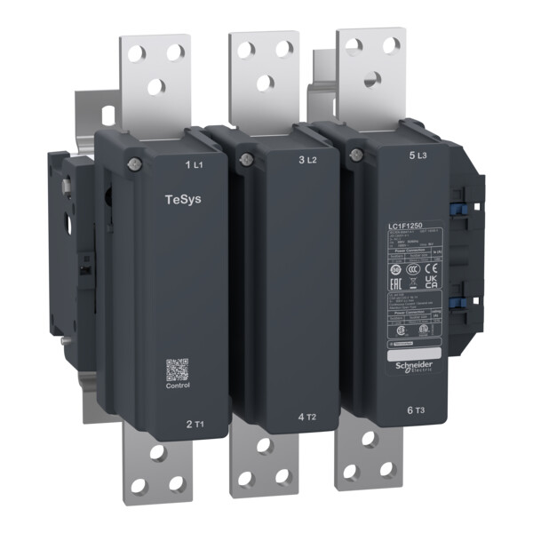 CONTACTEUR 1250A 3P 220V DC - Schneider Electric - LC1F1250MD