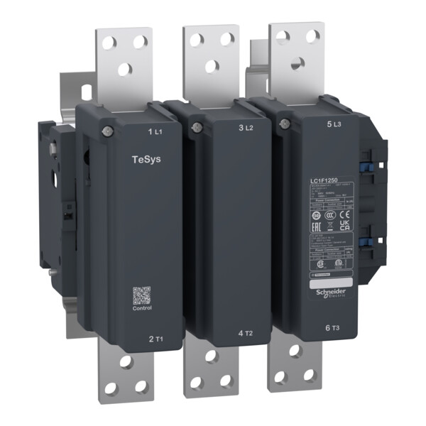 CONTACTEUR 1250A 3P 220V DC - Schneider Electric - LC1F1250MD