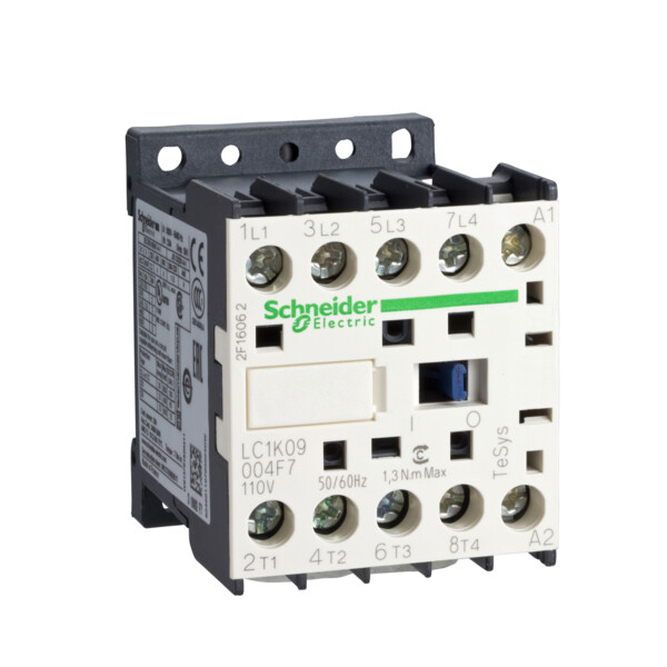Schneider Electric Contacteur Tesys Lc1K 4P Ac1 440V 20 A Bobine 230 à 240 V Ca - Schneider Electric - LC1K09004U7