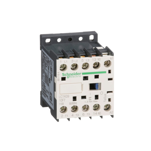 Schneider Electric Contacteur Tesys Lc1K 3P Ac3 440V 9 A Bobine 110 Vca - Schneider Electric - LC1K0910F7