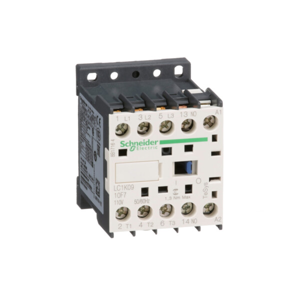 Schneider Electric Contacteur Tesys Lc1K 3P Ac3 440V 9 A Bobine 110 Vca - Schneider Electric - LC1K0910F7