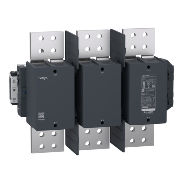 Tesys f - contacteur moteur - 3p - 1000a 415v ac3 - circuit commande 110vca - Schneider Electric - LC1F1000F7