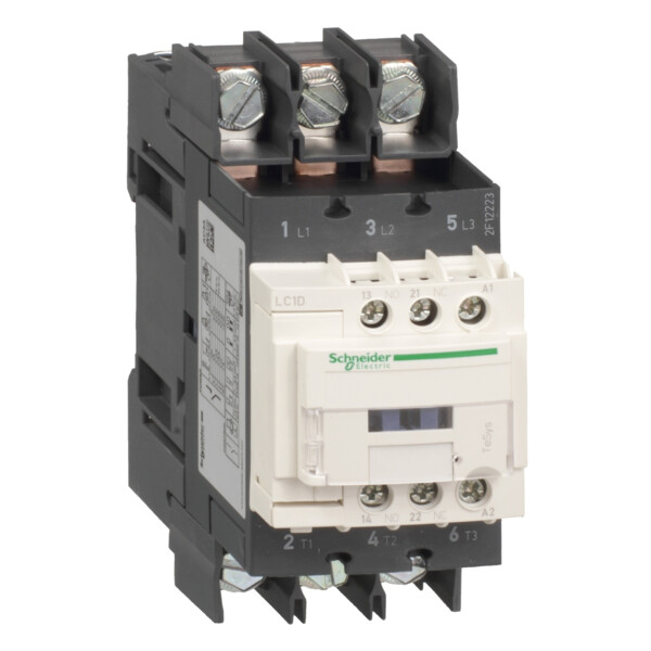 Schneider Electric Contacteur cosses fermées 3P Ac3 440V 40A Bob 230Vca 50/60Hz - Schneider Electric - LC1D40A6P7