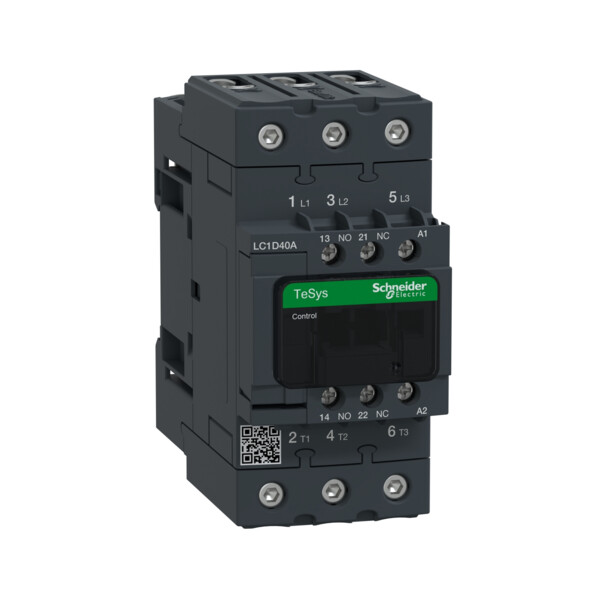 CONT EVERLINK 3P AC3 440V 40A BOB 220VCA 50/60HZ - Schneider Electric - LC1D40AM7