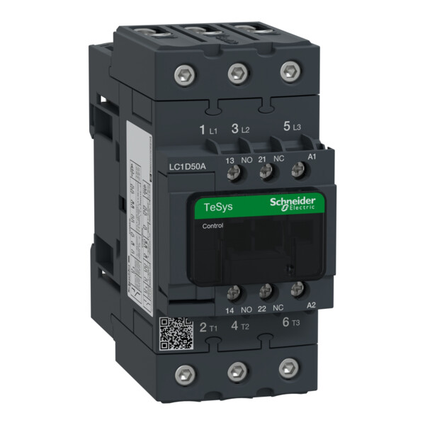 Schneider Electric Contacteur Everlink 3P Ac3 440V 50A Bob 240Vca 50/60Hz - Schneider Electric - LC1D50AU7