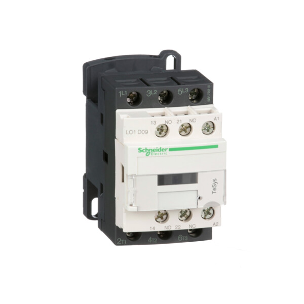 Schneider Electric Contacteur Cont 9A 1F Plus 1O 480V 50 60 - Schneider Electric - LC1D09T7