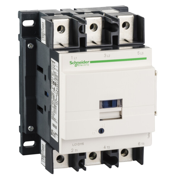 Schneider Electric Contacteur Tesys Lc1D 3P Ac3 440V 115 A Bobine 220 V Ca - Schneider Electric - LC1D1156M7