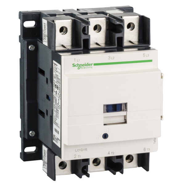 Schneider Electric Contacteur Tesys Lc1D 3P Ac3 440V 115 A Bobine 220 V Ca - Schneider Electric - LC1D1156M7