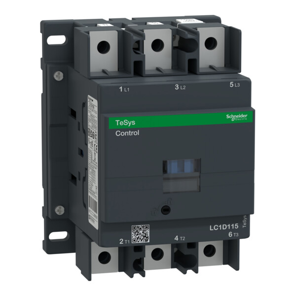 Schneider Electric Contacteur Tesys Lc1D 3P Ac3 440V 115 A Bobine 415 V Ca - Schneider Electric - LC1D1156N7