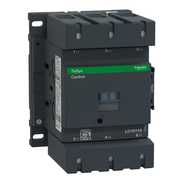 Schneider Electric Contacteur Tesys Lc1D 3P Ac3 440V 115 A Bobine 110 V Ca - Schneider Electric - LC1D115F5