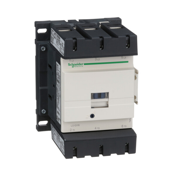 Schneider Electric Contacteur Cont 115A 1F Plus 1O 120V50 60 3P Plus 1F Plus 1O - Schneider Electric - LC1D115G7