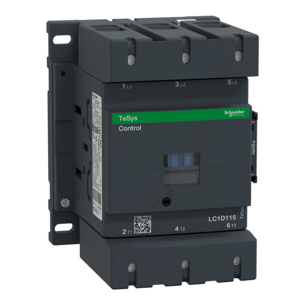 Schneider Electric Contacteur Tesys Lc1D 3P Ac3 440V 115 A Bobine 415 V Ca - Schneider Electric - LC1D115N7