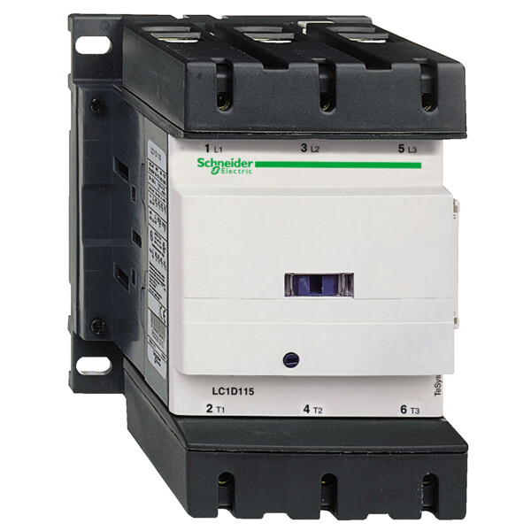 Schneider Electric Contacteur Cont 115A 1F Plus 1O 500V50 60 3P Plus 1F Plus 1O - Schneider Electric - LC1D115S7