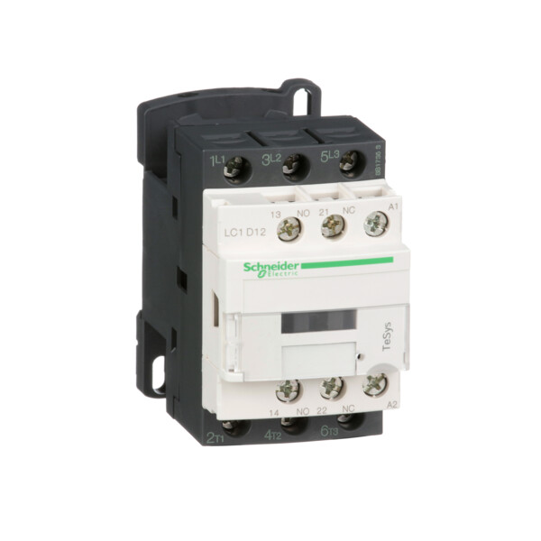 Schneider Electric Contacteur Tesys Lc1D 3P Ac3 440V 12 A Bobine 240 V Ca - Schneider Electric - LC1D12U7