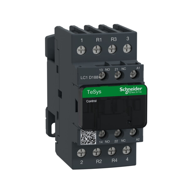 Schneider Electric Contacteur Tesys Lc1D 4P (2F Plus 2O) Ac1 440V 32 A Bobine 230 V Ca - Schneider Electric - LC1D188P7