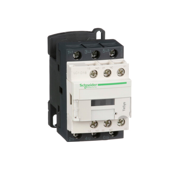 Schneider Electric Contacteur Cont 18A 1F Plus 1O 480V 50 60 - Schneider Electric - LC1D18T7
