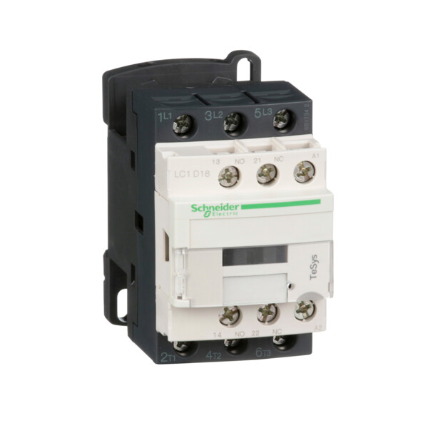 Schneider Electric Contacteur Cont 18A 1F Plus 1O 480V 50 60 - Schneider Electric - LC1D18T7