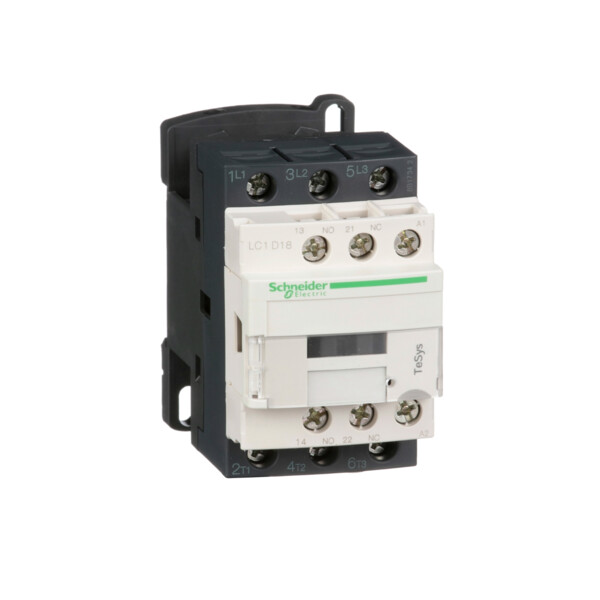 Schneider Electric Contacteur Cont 18A 1F Plus 1O 480V 50 60 - Schneider Electric - LC1D18T7