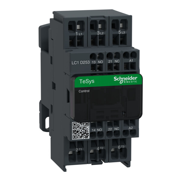 Schneider Electric Contacteur Tesys Lc1D 3P Ac3 440V 25 A Bobine 24 V Ca - Schneider Electric - LC1D253B7