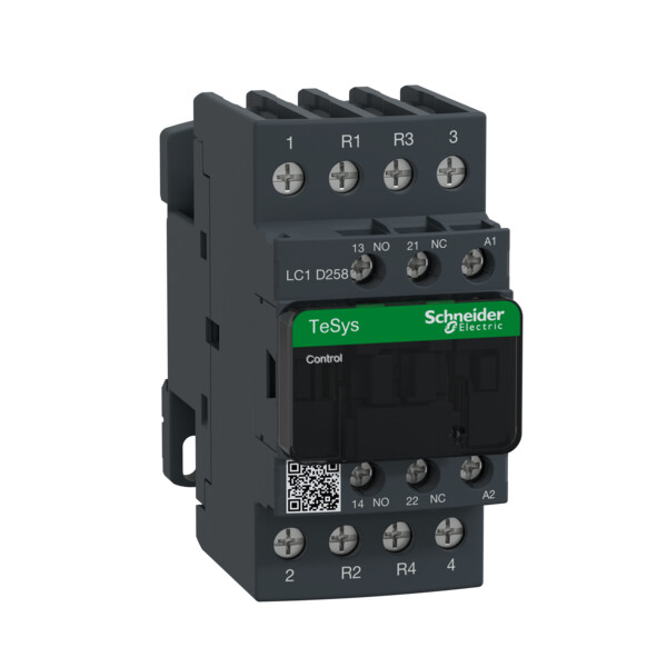 Schneider Electric Contacteur Tesys Lc1D 4P (2F Plus 2O) Ac1 440V 40 A Bobine 240 V Ca - Schneider Electric - LC1D258U7