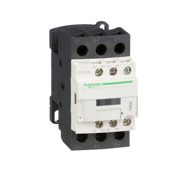 Schneider Electric Contacteur Tesys Lc1D 3P Ac3 440V 25 A Bobine 240 V Ca - Schneider Electric - LC1D25U7