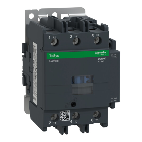Contacteur Cont 80a 1f Plus 1o 200v 50 60 - Schneider Electric - LC1D80L7