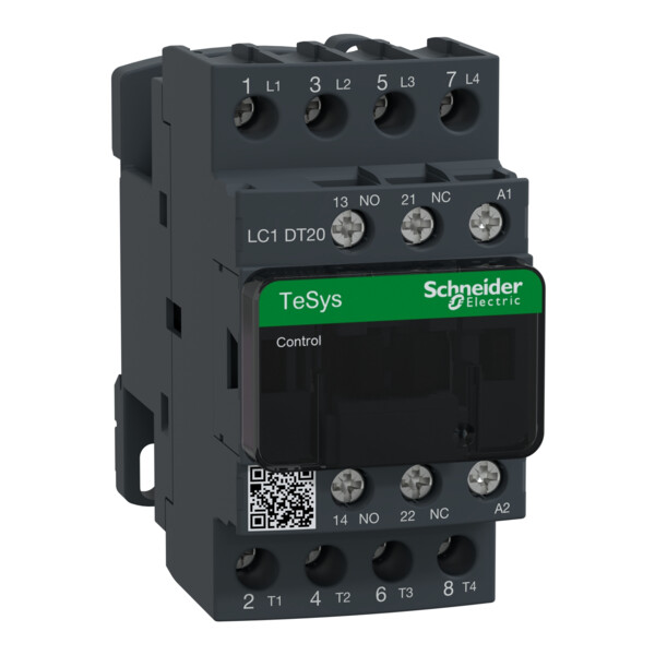 Schneider Electric Contacteur Tesys Lc1D 4P Ac1 440V 20 A Bobine 24 V Ca - Schneider Electric - LC1DT20B7
