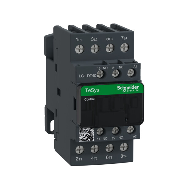 Schneider Electric Contacteur Tesys Lc1D 4P Ac1 440V 40 A Bobine 24 V Ca - Schneider Electric - LC1DT40B7
