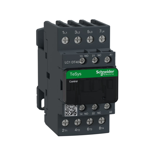 Schneider Electric Contacteur Tesys Lc1D 4P Ac1 440V 40 A Bobine 42 V Ca - Schneider Electric - LC1DT40D7