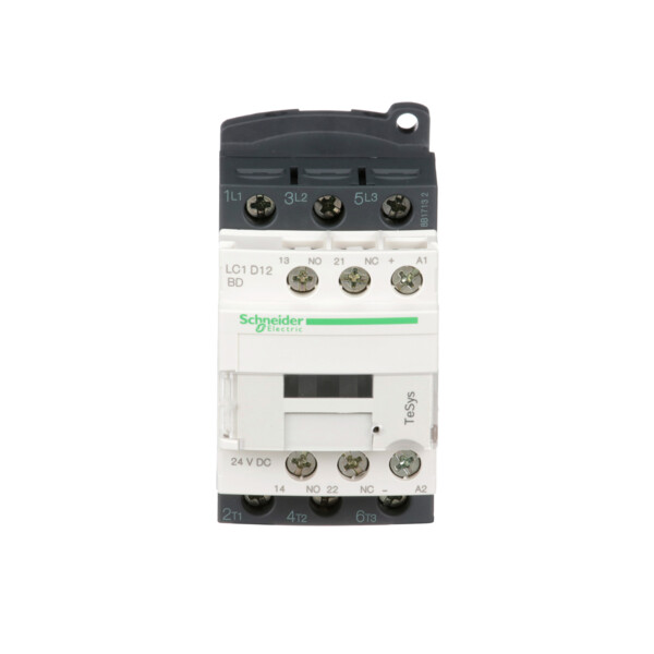 Schneider Electric Contacteur Tesys Lc1D 3P Ac3 440V 12 A Bobine 24 V Cc - Schneider Electric - LC1D12BD