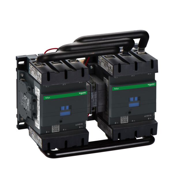 Schneider Electric Contacteur Inverseur Tesys Lc2D 3P Ac3 440V 115 A Bobine 48 V Ca - Schneider Electric - LC2D115E7