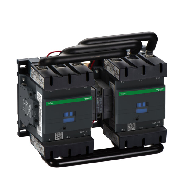 Schneider Electric Contacteur Inverseur Tesys Lc2D 3P Ac3 440V 115 A Bobine 48 V Ca - Schneider Electric - LC2D115E7