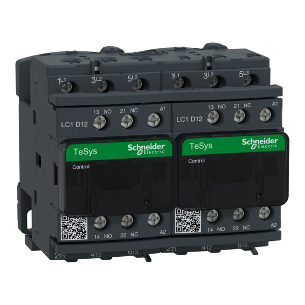 Inv 12a  1f+1o 120v 50 60 - Schneider Electric - LC2D12G7V