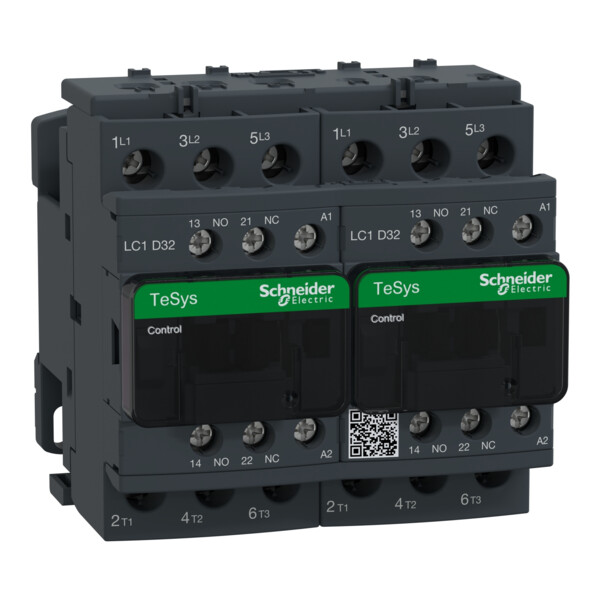 Schneider Electric Invérseur 32A 1F+1O 120V 50 60 - Schneider Electric - LC2D32G7