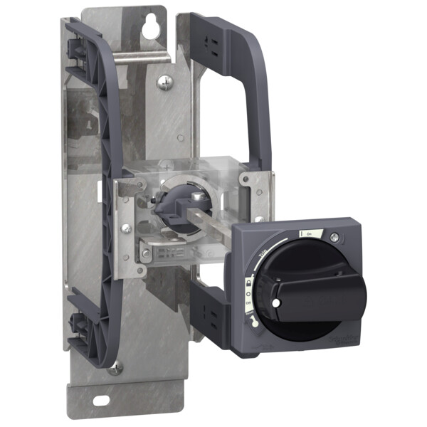 KIT POIGNEE NOIRE IP54 - AXE ARRIERE LU - Schneider Electric - LU9APN21
