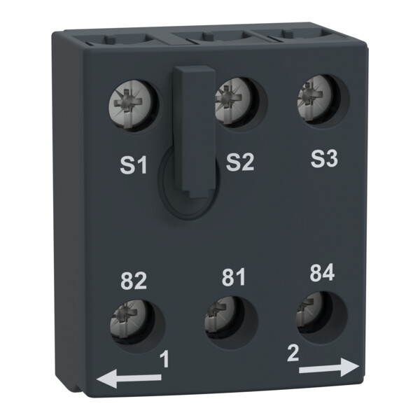 BORNIER CONTROLE INV      CONNECT. VIS-ETRIER - Schneider Electric - LU9MR1