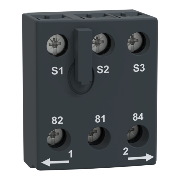BORNIER CONTROLE INV      CONNECT. VIS-ETRIER - Schneider Electric - LU9MR1