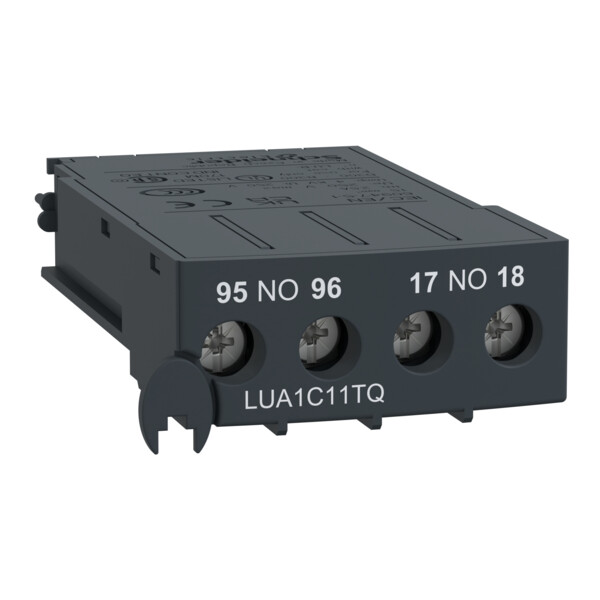 BLOC DE CONTACTS ADDITIONNELS LUA 1O PLUS 1F - Schneider Electric - LUA1C11TQ