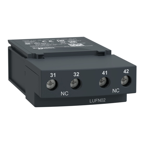 module de contacts auxiliaires LUF 2O - Schneider Electric - LUFN02