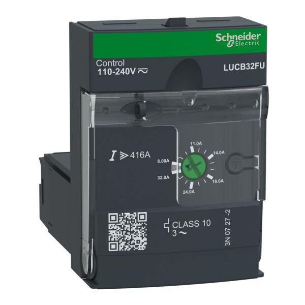 unité de contrôle évolutif LUCB classe 10 8 à 32 A 110 à 220 V CC et CA - Schneider Electric - LUCB32FU