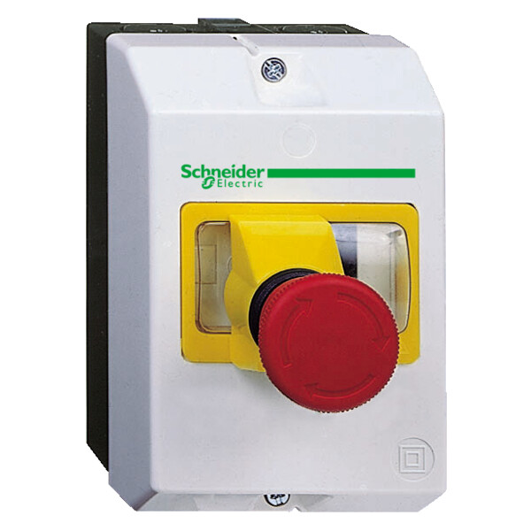 Schneider Electric Tête pour Bouton Poussoir Diam 40 Mm Tourner pour Déverrouiller Diam 22 Rouge - Schneider Electric - GV2K031