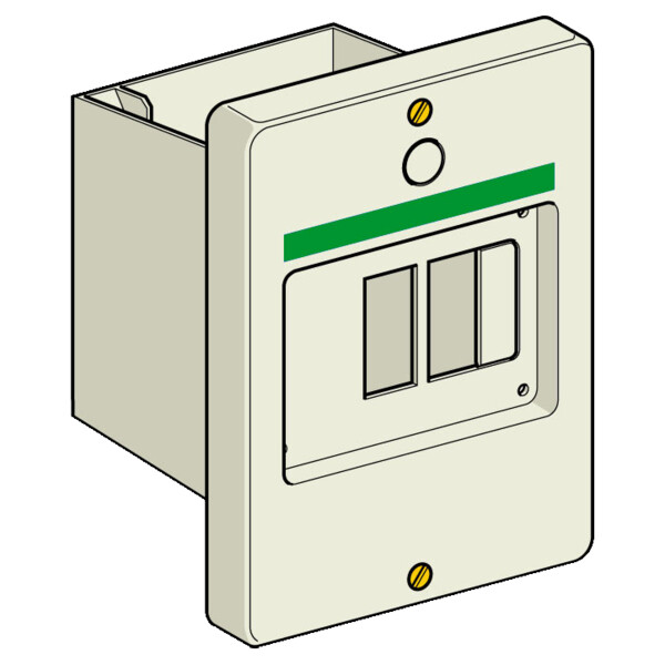 Schneider Electric Coffret Vide pour Gv2Me Plastronique - Schneider Electric - GV2MP02
