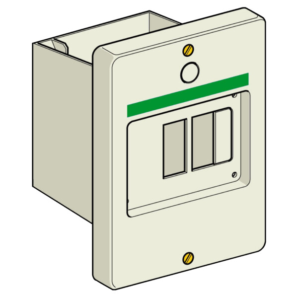Schneider Electric Coffret Vide pour Gv2Me Plastronique - Schneider Electric - GV2MP02
