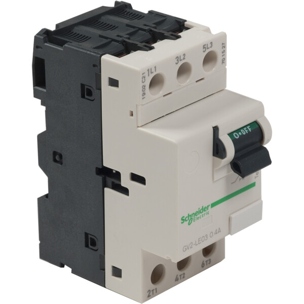 Schneider Electric Disjoncteur Moteur Gv2Le 0,4 A 3P 3D Déclencheur Magnétique - Schneider Electric - GV2LE03