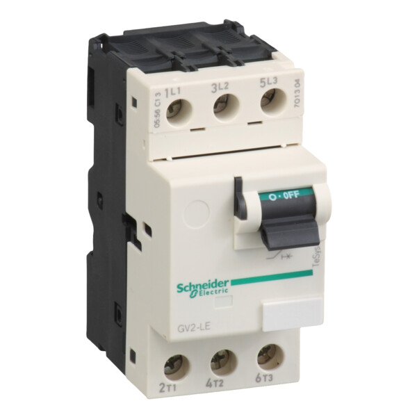 Schneider Electric Disjoncteur Moteur Gv2Le 0,63 A 3P 3D Déclencheur Magnétique - Schneider Electric - GV2LE04