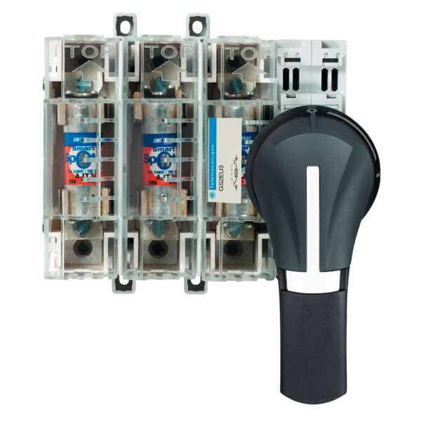 Schneider Electric Poignée externe Front 30-60A 3R,12 Noire - Schneider Electric - GS2AH110
