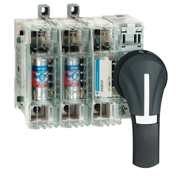 Schneider Electric Poignée externe Front 30-60A 3R,12 Noire - Schneider Electric - GS2AH110