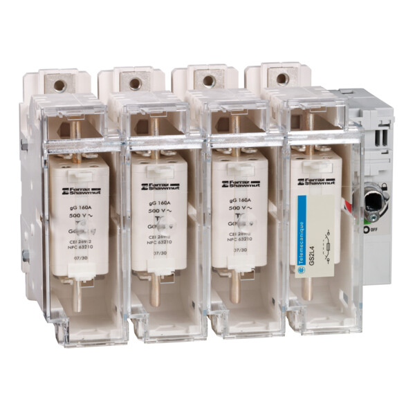 Schneider Electric Interrupteur sectionneur Fusible 4X 160A 0 - Schneider Electric - GS2L4